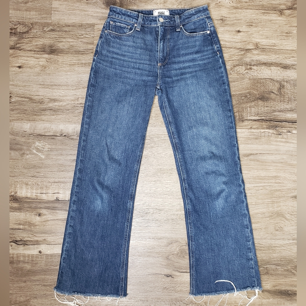 PAIGE Blue Ankle & Cropped Jeans